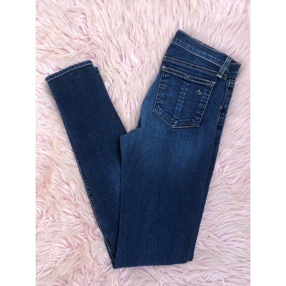 Rag & Bone High Rise Skinny Jeans Women's - Picture 1 of 4